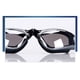 thumbnail image 5 of Gafas de natación antivaho con protección UV, clip nasal y tapones para los oídos, transparentes, para adultos (negras), 5 of 5