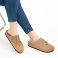 thumbnail image 5 of Ablanczoom Suede Clogs for Women Mules: No-Slip Arch Support Sandals Women Cork Footbed Slippers Shoes, 5 of 8