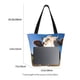 thumbnail image 3 of Balery Blue Sky Meadow Cute Cow Bolsa de Hombro con Diseño, Bolsa Grande y Duradera, Bolsa Versátil para Compras, 3 of 6