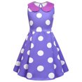 thumbnail image 3 of Nuevo disfraz de Cosplay de verano Inside Out2 Envy, disfraz de princesa para niñas, vestido, peluca, bolsa, Halloween, carnaval, cumpleaños, fiesta de felicidad, trajes, 3 of 5