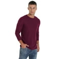 thumbnail image 2 of GIRUNS Mens Waffle Crew Neck Long Sleeve Pullover Shirts Casual Lightweight Fitted Basic T-Shirt, 2 of 5