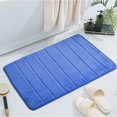 thumbnail image 4 of Promotion Sale! Carpet Memory Foam Bath Mat Bathroom Rugs Toilet Soft Non Slip Mat Bathroom Bedroom Floor Shower Rug Decor Comfortable Water Absorbent Machine Washable Easier to Dry Floor Rug Mats, 4 of 4
