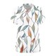 thumbnail image 4 of Camisetas Casuales de las Mujeres Más Tamaño V-Cuello Impresión Manga Corta Color Sólido Base de Verano Superior, Ligero para Diario, 4 of 9