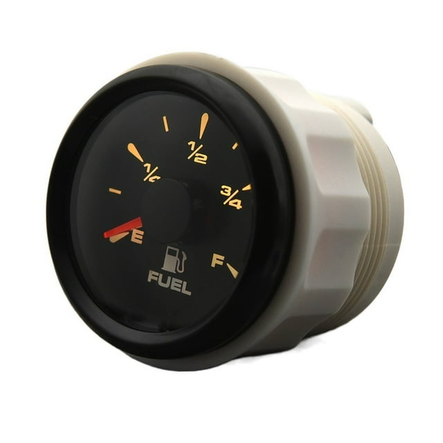 Waterproof 52MM Fuel Gauge With Backlight For 0~190 Ohm Fuel Level Meter Oil Tank Indicator Boat Car Truck RV Instruments ,Easy to Install
