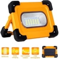 thumbnail image 5 of Foco LED recargable, focos LED de 30 W con panel solar, luz de trabajo portátil, luces de seguridad de emergencia, foco impermeable para reparación de automóviles, pesca, camping Zhivalor BST3057151, 5 of 5