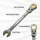 thumbnail image 2 of Llave combinada de trinquete con cabezal flexible WORKPRO 17 mm, 2 of 7