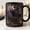 Black, variant on LANG ECOMMERCE Personalized Mug Dark Skeleton Wizard Ceramic Coffee Cup Gothic Halloween Raven Witch Book Gift