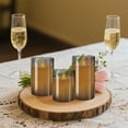 thumbnail image 4 of Glass Battery Operated LED Flameless Candles with Remote and Timer, Real Wax Candles Warm Color Flickering Light for Festival Wedding Home Party Decor(Pack of 3)-Gray, 4 of 9