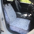 thumbnail image 3 of Mistaha Protective Waterproof Pet Car Seat Cover with Bone Pattern Design for Dogs - Single Seat Hammock Protector for Cars, Trucks, and SUVs - Easy to Clean and Install, 3 of 6