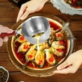 thumbnail image 3 of Stainless Steel Small Heater Sauce Non Stick Wok Pans Wood, 3 of 6