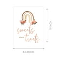 thumbnail image 5 of Koyal Wholesale Boho Rainbow Birthday Party Sign Bundle Set, For Kids Party Decor, 8.5 x 11", 4-Pk, Unframed, 5 of 5