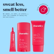 Duradry 3-Step Sweat Control System –Barca Bundle, 3 Items: Antiperspirant Deodorant Stick, Sweat Minimizing Gel, Deodorizing Body Wash