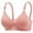 Pink, variant on beishanbush Clothing 2025 Bra Under $5 Women's Fashionable Casual Underwear Comfortable Gathering Solid Color Bra