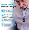 thumbnail image 3 of Colgante de alerta médica SecuLife GPS SOS resistente al agua, 3 of 9