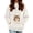 White_#06, variant on Sewkxo Cat Pouch Hoodie Pet Carrier Hoodies Women Oversized Kangaroo Pocket Lightweight Sweatshirts,White S