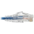 thumbnail image 4 of Tripp Lite Cat6 Gigabit Snagless Molded Slim UTP Patch Cable RJ45Blue 6 in., 4 of 5