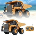 thumbnail image 5 of Interesting Engineering Vehicles Remote Control Bulldozer and Loader Set (9-Channel), 2.4GHz RC Construction Vehicles, Made of Metal Alloy, with Cool Lights and Sound Effects, 5 of 6