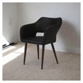 thumbnail image 2 of Plata Décor Import Inc Lot de 2 chaises de conférence (PU) noires pour salle à manger, 2 of 5