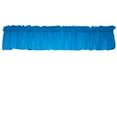 thumbnail image 3 of Solid Poplin Window Valance 58" Wide Turquoise, 3 of 3
