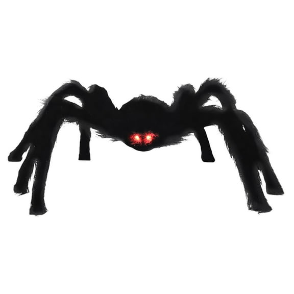 Halloween Decorations Outdoor Spider, Hwkond Halloween Glowing Spider Outdoor Party Spider Decoration Ghosts Festival Decoration Tricky Props Plush Big Spider