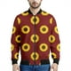 thumbnail image 3 of Chaqueta con cremallera y estampado de girasoles y plantas multicolor para hombre, sudaderas con estampado floral en 3D, chaquetas de calle de manga larga de gran tamaño, 3 of 5
