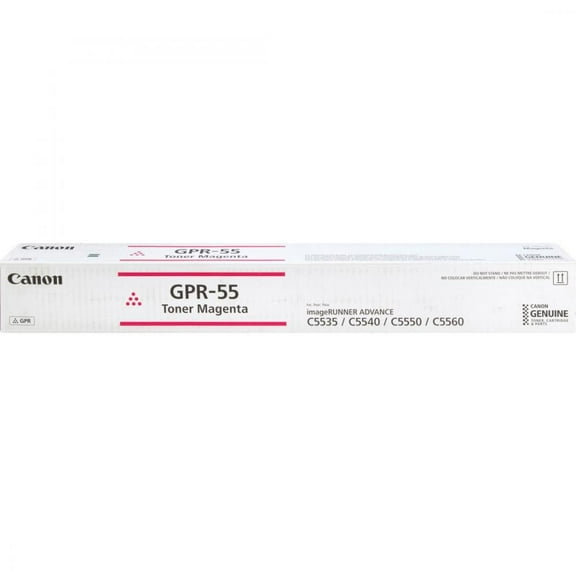 Canon GPR-55 Original Laser Toner Cartridge - Magenta - 1 Each - 60000 Pages