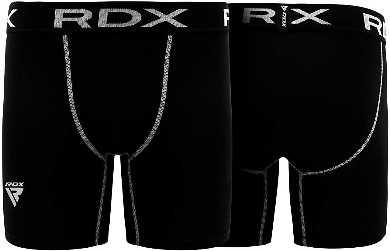 RDX MMA Thermal Compression Shorts Base Layer Men's Boxing Running Skin Tights U 