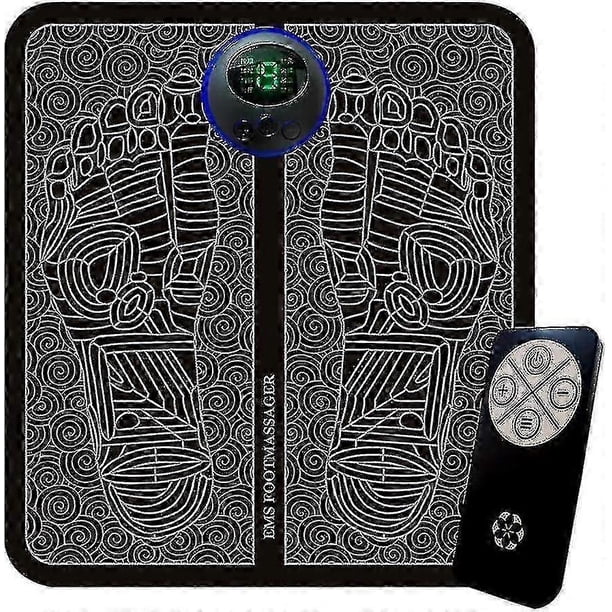 Electric Foot Massager for Neuropathy with 8 Massage Modes and 19 Intensity Levels for Whole Body Relaxation