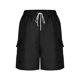 thumbnail image 4 of Mujeres Pantalones Cortos Casual, Primavera/Verano Color Sólido, Ropa de Trabajo Bolsillo Pantalones Cortos para Mujeres, 4 of 7