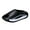 Black, variant on Comfortable Pillow Slippers for Men Women Platform Slide Sandal Non Slip Lightweight Shower Shoes