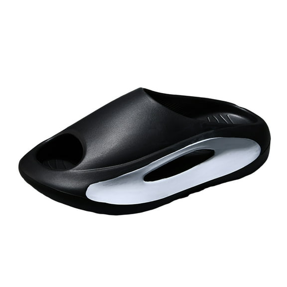 Chenyee Comfortable Pillow Slippers for Men Women Platform Slide Sandal Non Slip Lightweight Shower Shoes