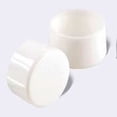 thumbnail image 2 of Shepherd Hardware 9105 White Plastic Round Friction-Tight Chair Leg Tip 1/2 in., 2 of 2