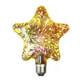 thumbnail image 1 of Firework Light Bulbs  Infinity 3D Light Fireworks Effect ST19 LED Light Bulb  E27 Star Firework Edison lamp Christmas Day Decoration bar Firework Bulb Party Home Christmas Party Holiday D, 1 of 2