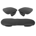 thumbnail image 3 of Fornt / Rear Auto Car de asiento transpirables Cojín Cojín de material cuero PU Universal Negro, 3 of 9