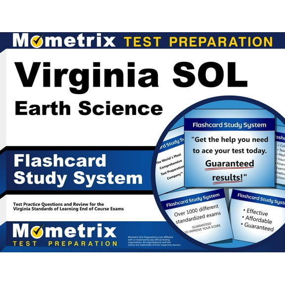 Virginia SOL Earth Science Flashcard Study System: Virginia SOL Test Practice Questions & Exam Review for the Virginia Standards of Learning End of Course Exams