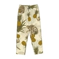 thumbnail image 4 of Naloa Monkeys and Pinealpples Print Women’s Ultra-Soft Comfy Pajama Lounge Pants with Pockets & Drawstring, 4 of 8