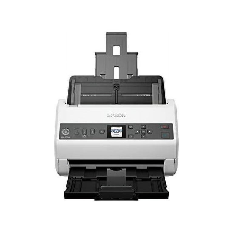 Epson DS-730N Document Scanner, 600dpi, 40ppm duplex, USB 2.0