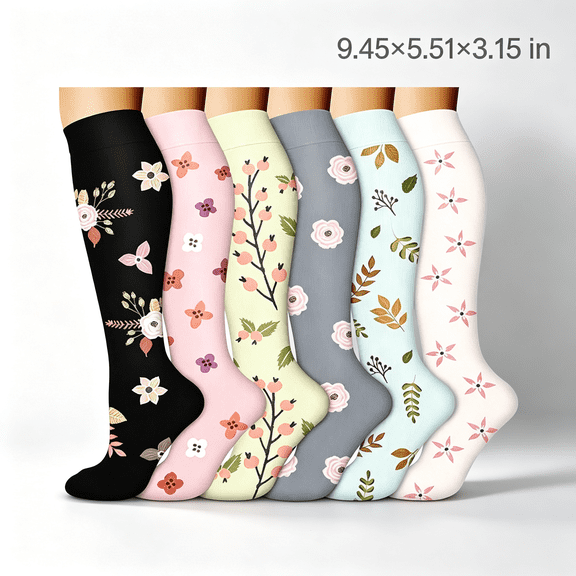 Mens Compression Socks Knee High Performance Support Stockings ...