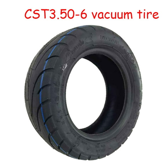 10 Inch Vacuum Tire CST 3.50-6 Vacuum Tyre For Electric Scooter Balance Bike Tubeless Tire