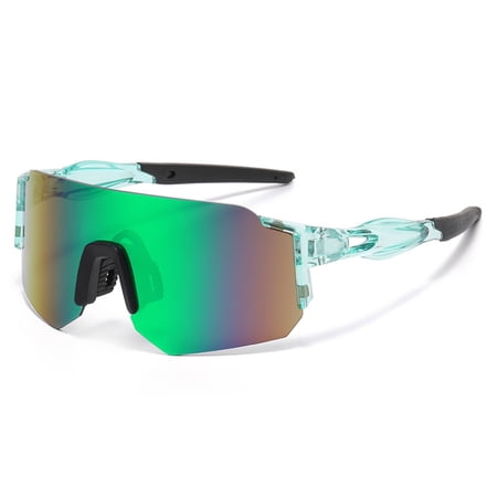 Photochromic Polarized Cycling Glasses UV Protection Sports Safety Sunglasses for Men Women Impact Resistant Bike Glasses for Cycling Driving Fishing Outdoor Sports H