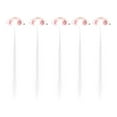 thumbnail image 1 of Pasadores de pelo con fibra luminosa, para fiestas, discotecas, bailar, multicolores, para trenzas, 1 of 1