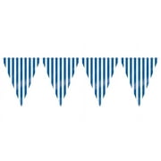 Unique 36' Blue Striped Peanut Banner (3 packs)
