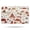 Red Mushroom Plant, variant on Red Mushroom Plant White Pattern Bathroom Rugs Mat,Non Slip Microfiber Bathroom Rug,Rubber Backing,Soft Bathroom Mats for Bathroom Floor,Tub and Shower,17x27in(43x68cm)