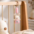 thumbnail image 5 of Kiddiway Stroller Hanging Plush Wind Chime – Soft Rattle for Car Seat, Crib, and Playtime, Perfect Baby Shower Gift, Stuffed Animals for Babies, 5 of 5