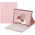 thumbnail image 7 of iPad Mini 5th Generation Mini 4 7.9 inch Keyboard Case Cute Round Key Color Keyboard Wireless Detachable BT Keyboard Cover with Pencil Holder for Mini 5, 7 of 7