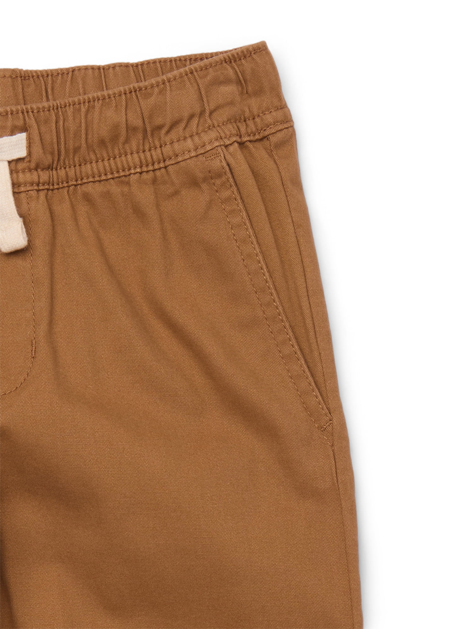 Wonder Nation Boys Stretch Twill Pull On Pants, Sizes XS-XXL & Husky