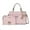 Blush, variant on MKF Collection Tenna Vegan Leather Women's Satchel Bag, Stylish Top-Handle Purse Handbag by Mia K - Light Blue