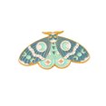 thumbnail image 1 of Kawaii Lovely Cute Insect Butter Animation Game Peripheral Toys Metal Brooch Badge Q-Version Decorations Anime Action Collection, 1 of 1