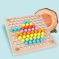 thumbnail image 4 of Juego de mesa con clavijas de madera aprendizaje concentración entrenamiento tablero de madera juego de cuentas a juego para la escuela para niños ANGGREK Otros, 4 of 8