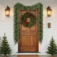 thumbnail image 5 of AHeartcove 6FT Real Touch Cedar Christmas Garland - Artificial Greenery for Fireplace Mantel, Staircase & Door Decor, Indoor/Outdoor Holiday Christmas Decorations, 5 of 13